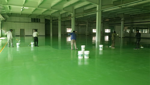 塑立得 服务工业厂房地坪翻新